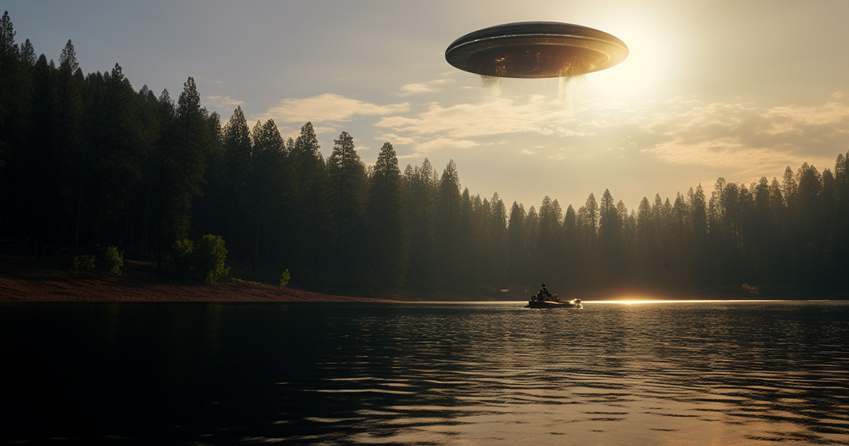 Lake of the Devil ufo encounter