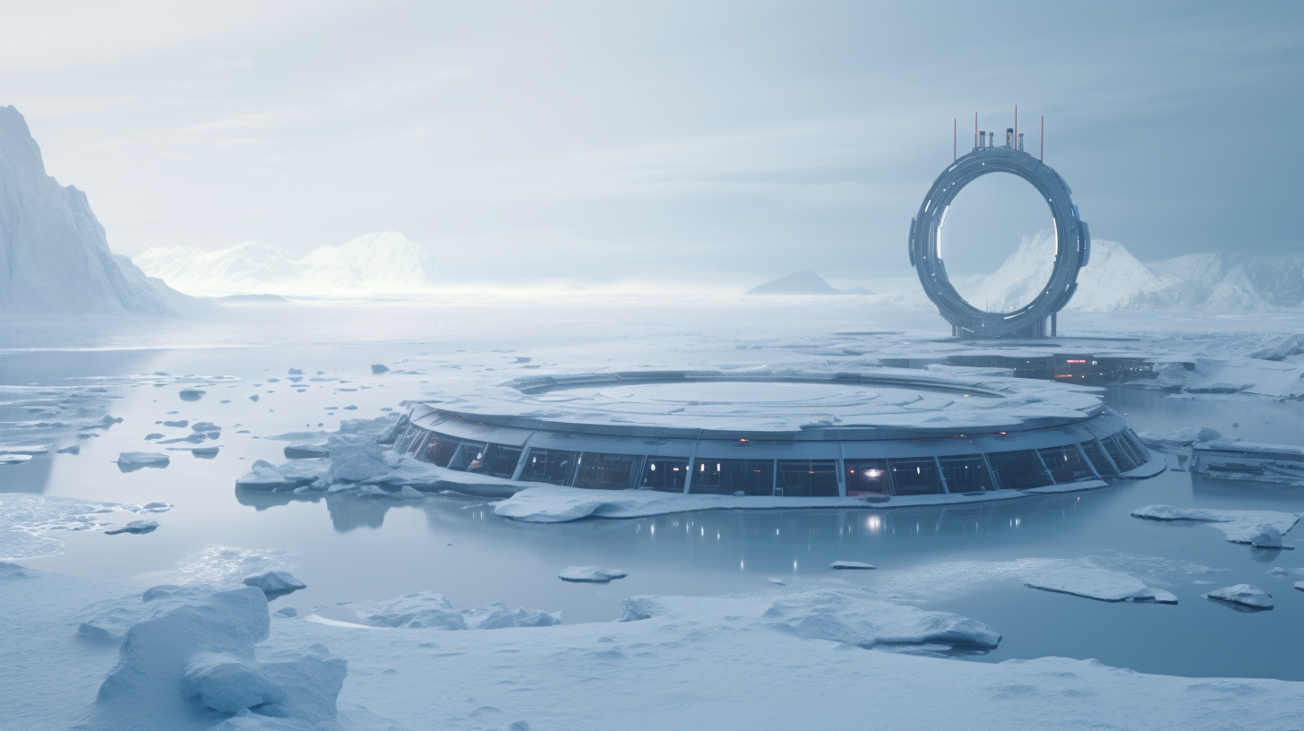 aliens in antarctica