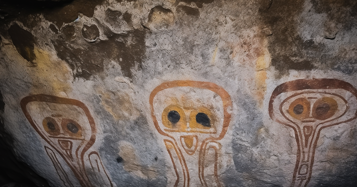 ancient petroglyphs