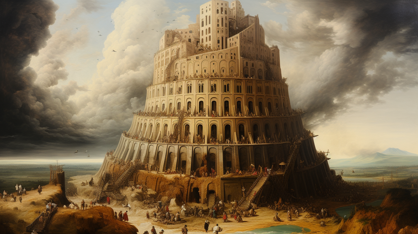 ancient tower of babel