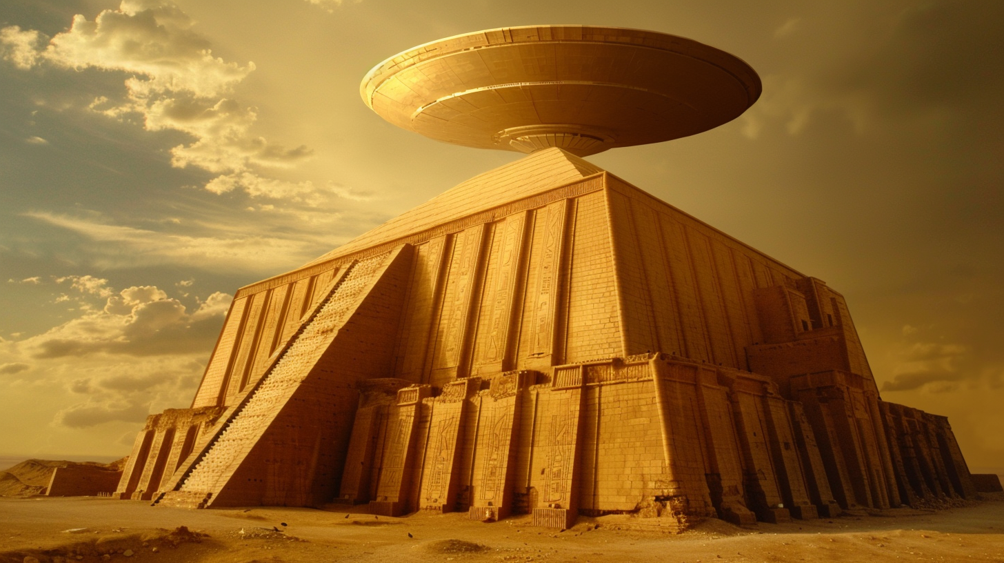 extraterrestrial theory of ancient sumerian ziggurat
